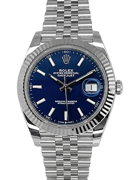 rolex datejust blue jubilee dial|Rolex Datejust 41 white jubilee.